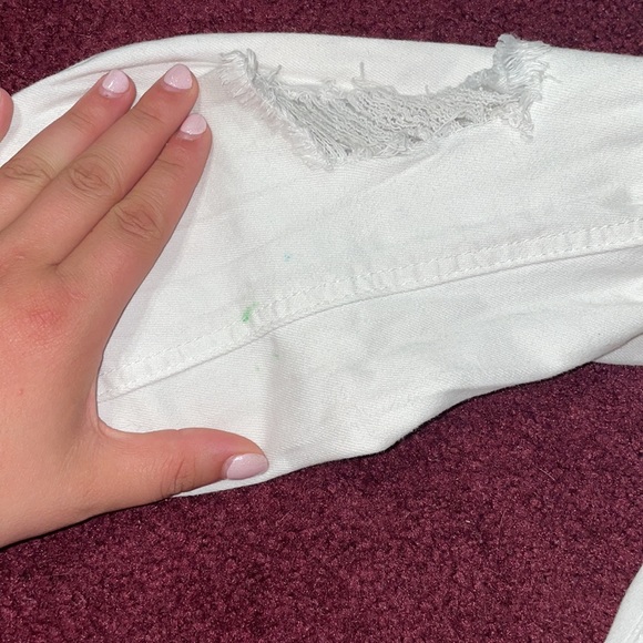 White Ripped Jeans - Picture 8 of 8